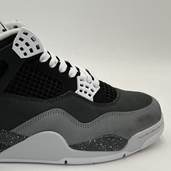 Jordan 4 Retro Fear 2024 Black White FQ8138 002 Mens Size 10.5 Sneakers main image 9